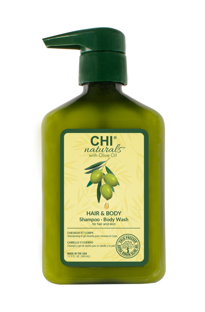 CHI Olive Organics Shampoo Body Wash 340ml