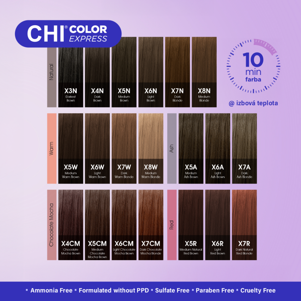 CHI COLOR Expres Swatch Book